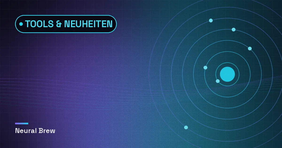 Abstrakte, automatisch erzeugte Illustration für die Rubrik Tools & Neuheiten