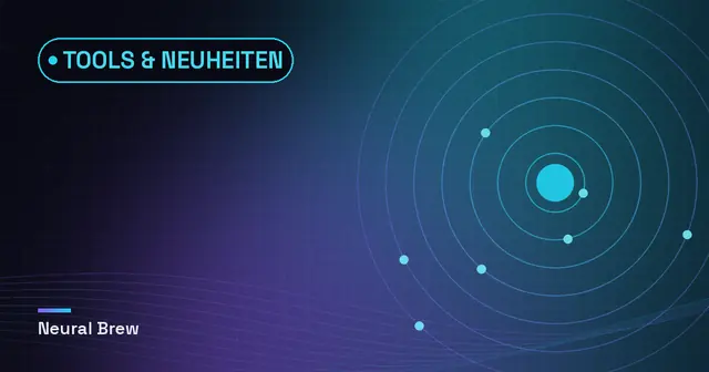 Abstrakte, automatisch erzeugte Illustration für die Rubrik Tools & Neuheiten