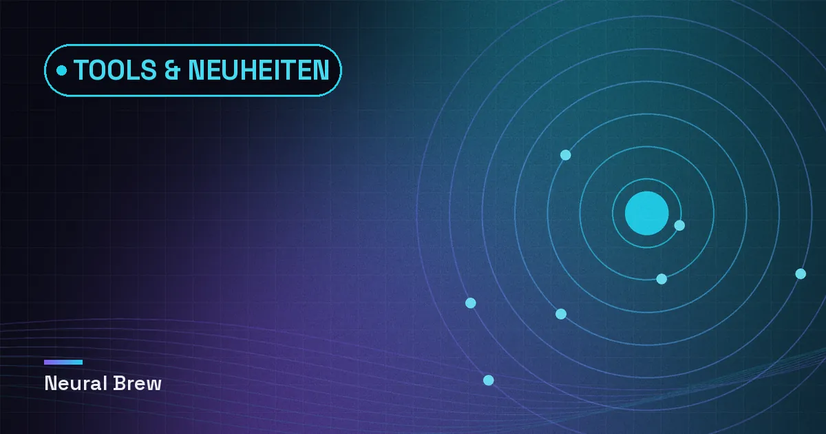 Abstrakte, automatisch erzeugte Illustration für die Rubrik Tools & Neuheiten