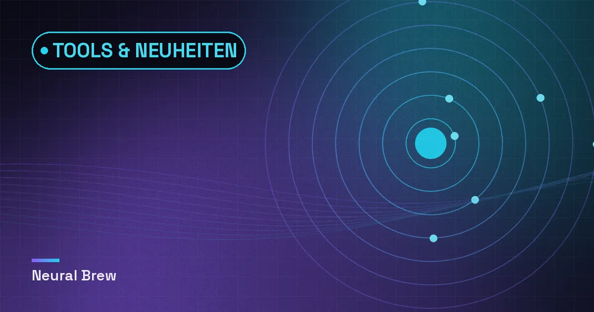 Abstrakte, automatisch erzeugte Illustration für die Rubrik Tools & Neuheiten