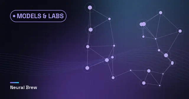 Abstract generated illustration for the Models & labs section