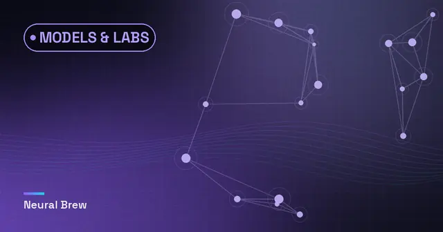 Abstract generated illustration for the Models & labs section