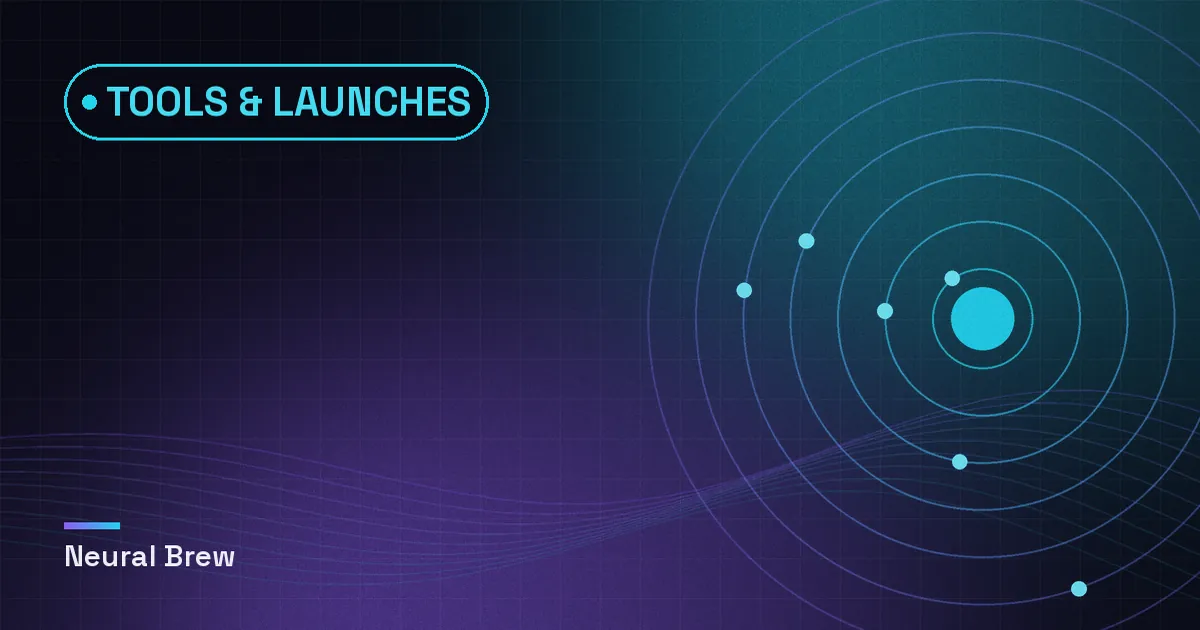 Abstract generated illustration for the Tools & launches section