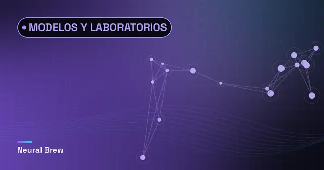 Ilustración abstracta generada para la sección Modelos y laboratorios