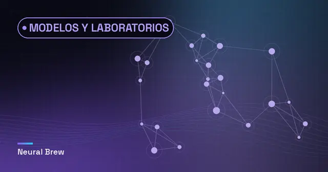 Ilustración abstracta generada para la sección Modelos y laboratorios
