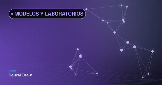 Ilustración abstracta generada para la sección Modelos y laboratorios