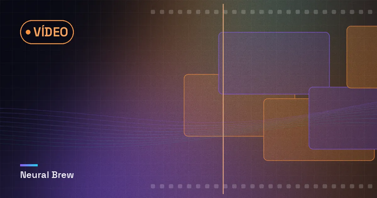 Ilustración abstracta generada para la sección Vídeo