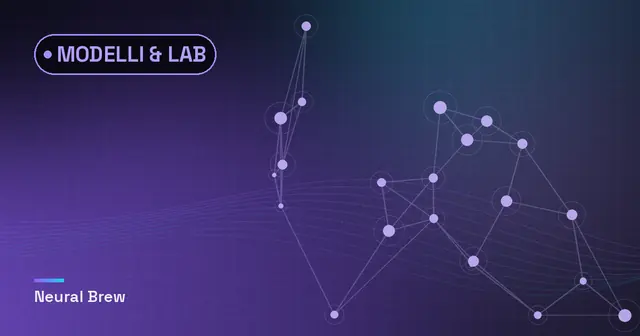 Illustrazione astratta generata per la sezione Modelli & lab