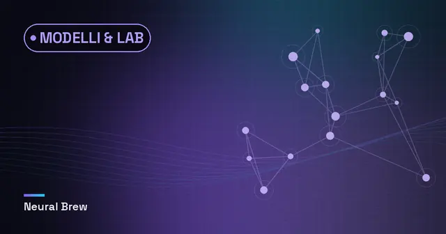 Illustrazione astratta generata per la sezione Modelli & lab