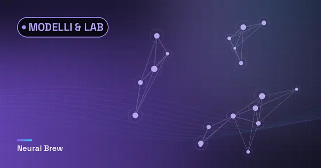 Illustrazione astratta generata per la sezione Modelli & lab