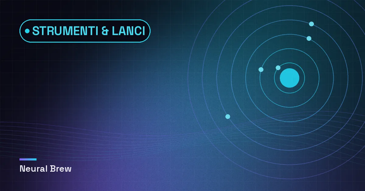 Illustrazione astratta generata per la sezione Strumenti & lanci