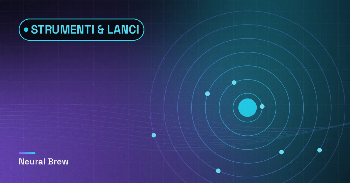 Illustrazione astratta generata per la sezione Strumenti & lanci