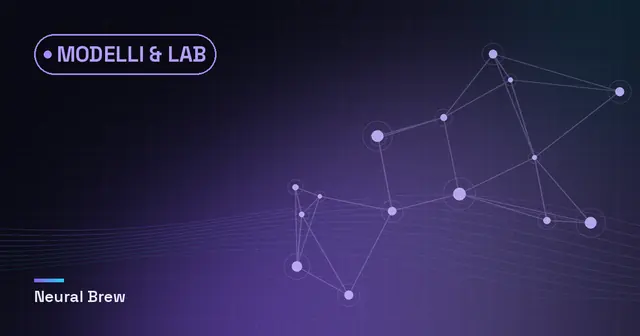 Illustrazione astratta generata per la sezione Modelli & lab