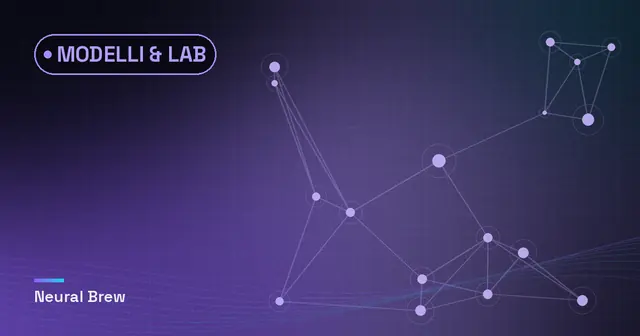 Illustrazione astratta generata per la sezione Modelli & lab