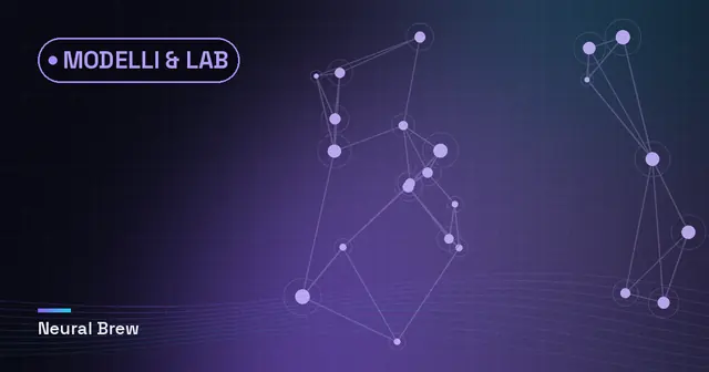 Illustrazione astratta generata per la sezione Modelli & lab