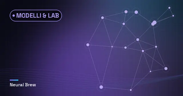 Illustrazione astratta generata per la sezione Modelli & lab