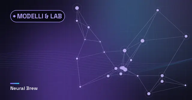 Illustrazione astratta generata per la sezione Modelli & lab