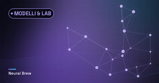 Illustrazione astratta generata per la sezione Modelli & lab