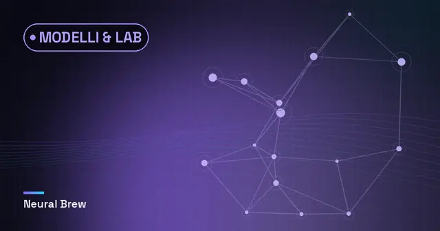 Illustrazione astratta generata per la sezione Modelli & lab