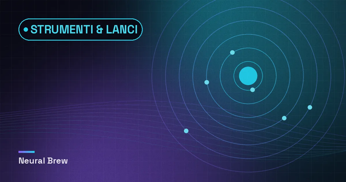 Illustrazione astratta generata per la sezione Strumenti & lanci