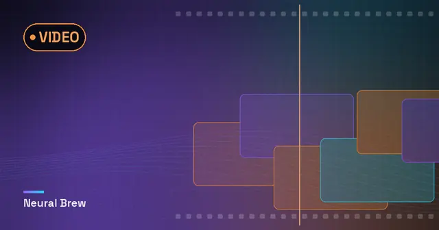 Illustrazione astratta generata per la sezione Video