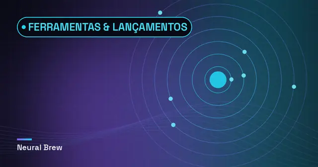 Ilustração abstrata gerada para a seção Ferramentas & lançamentos