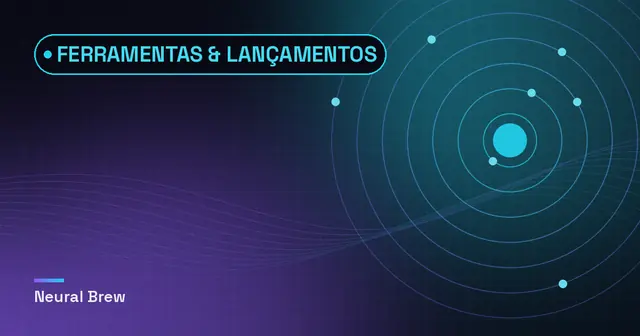 Ilustração abstrata gerada para a seção Ferramentas & lançamentos