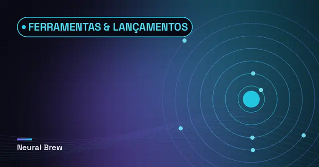 Ilustração abstrata gerada para a seção Ferramentas & lançamentos