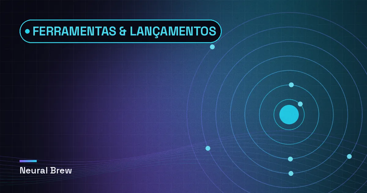 Ilustração abstrata gerada para a seção Ferramentas & lançamentos